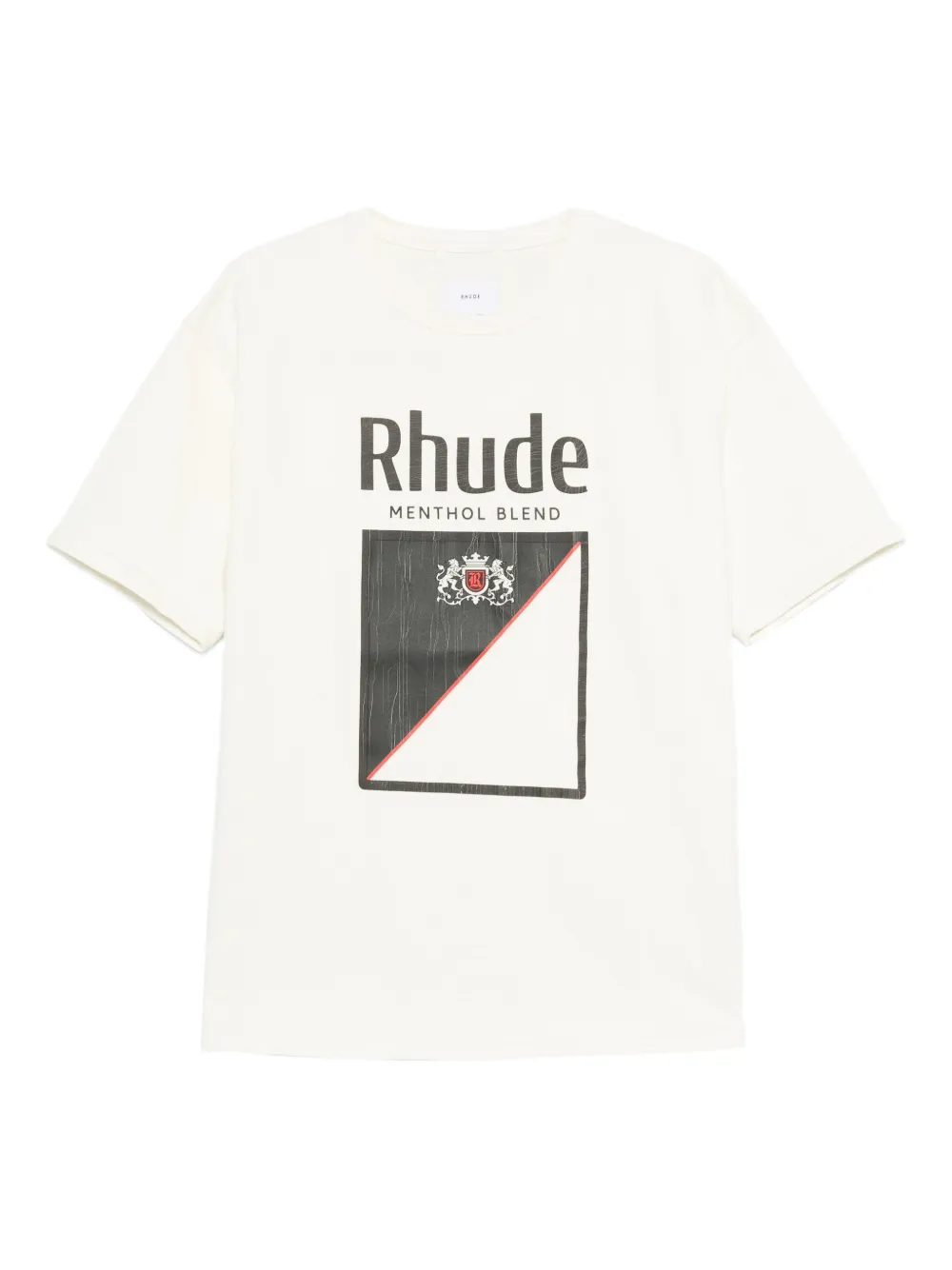 RHUDE playera con logo estampado | blanco | Image 1
