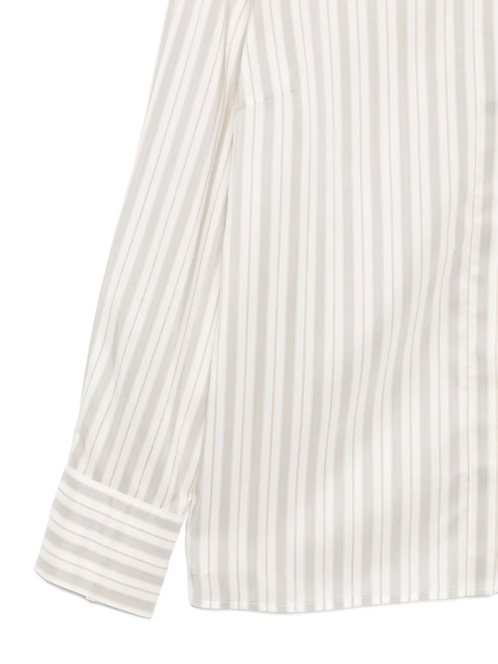 Peserico Gestreiftes Hemd In White