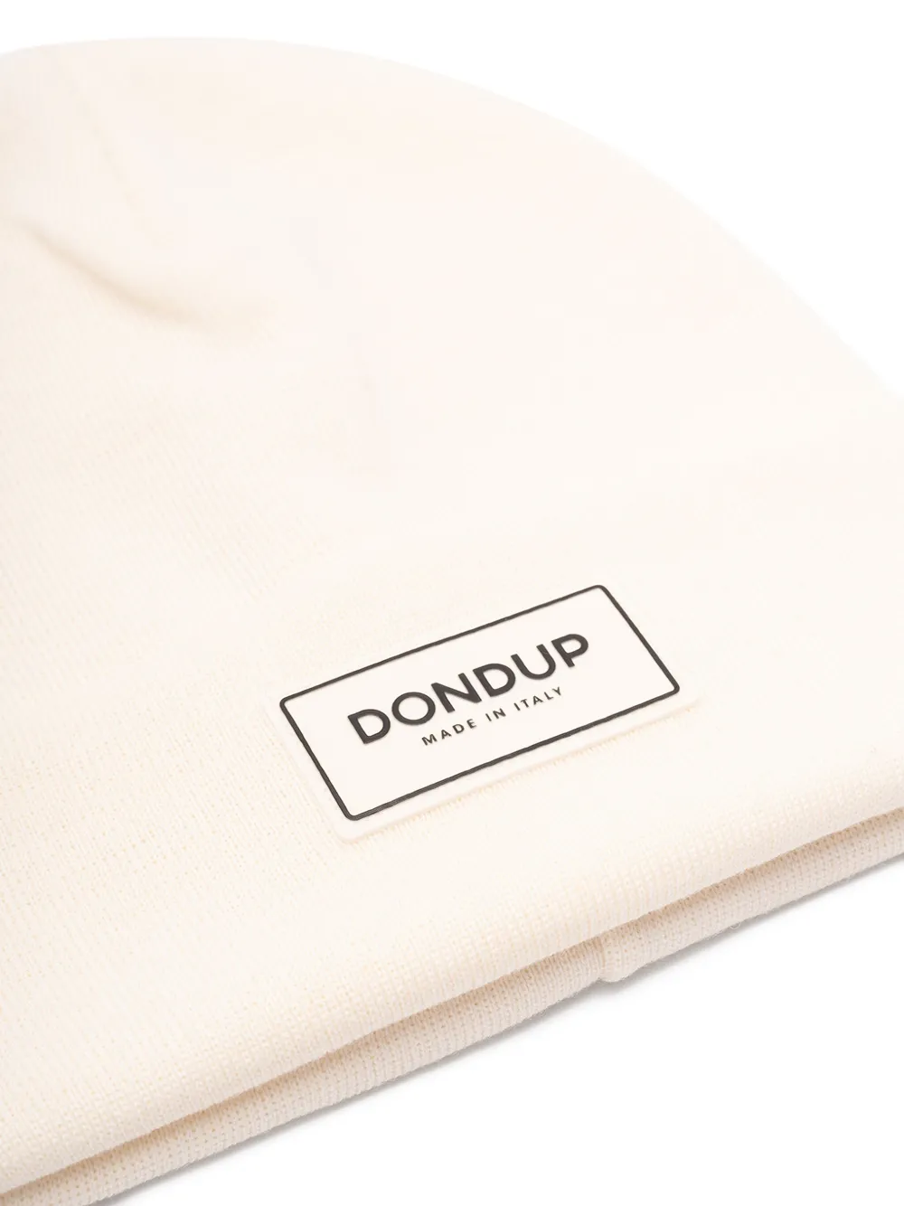 DONDUP logo-label beanie hat | Image 2