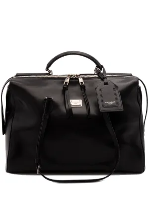 DOLCE&GABBANA ドルチェ&ガッバーナ トラベルバッグ ドルチェ＆ガッバーナ”ドアベル＆トランプ”モチーフの17年秋冬