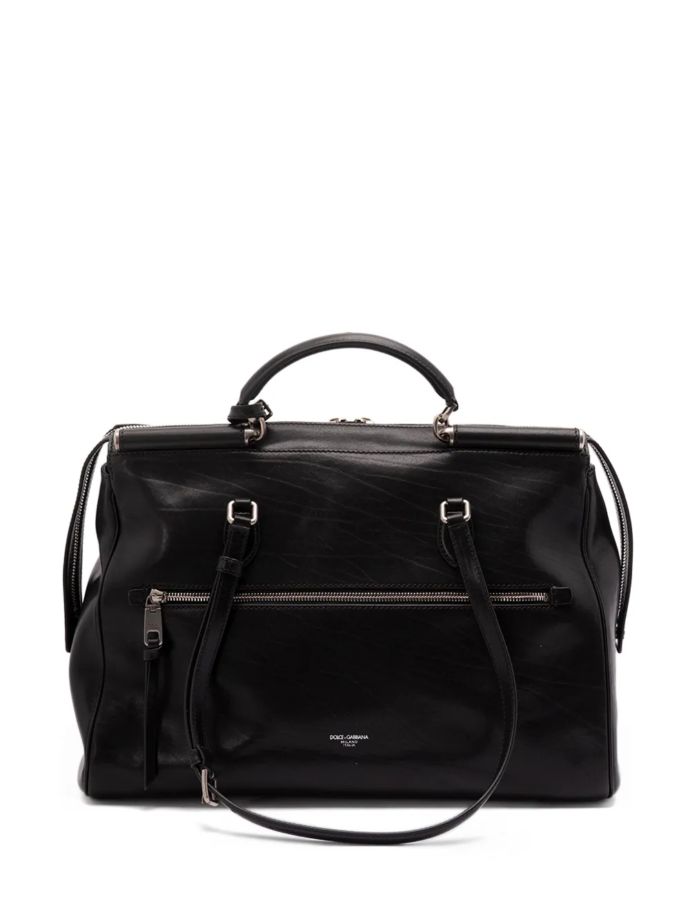 Dolce & Gabbana Vittoria zip-top leather luggage | Image 2