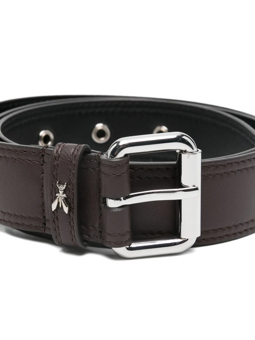 Patrizia Pepe Leather Belt In Brown
