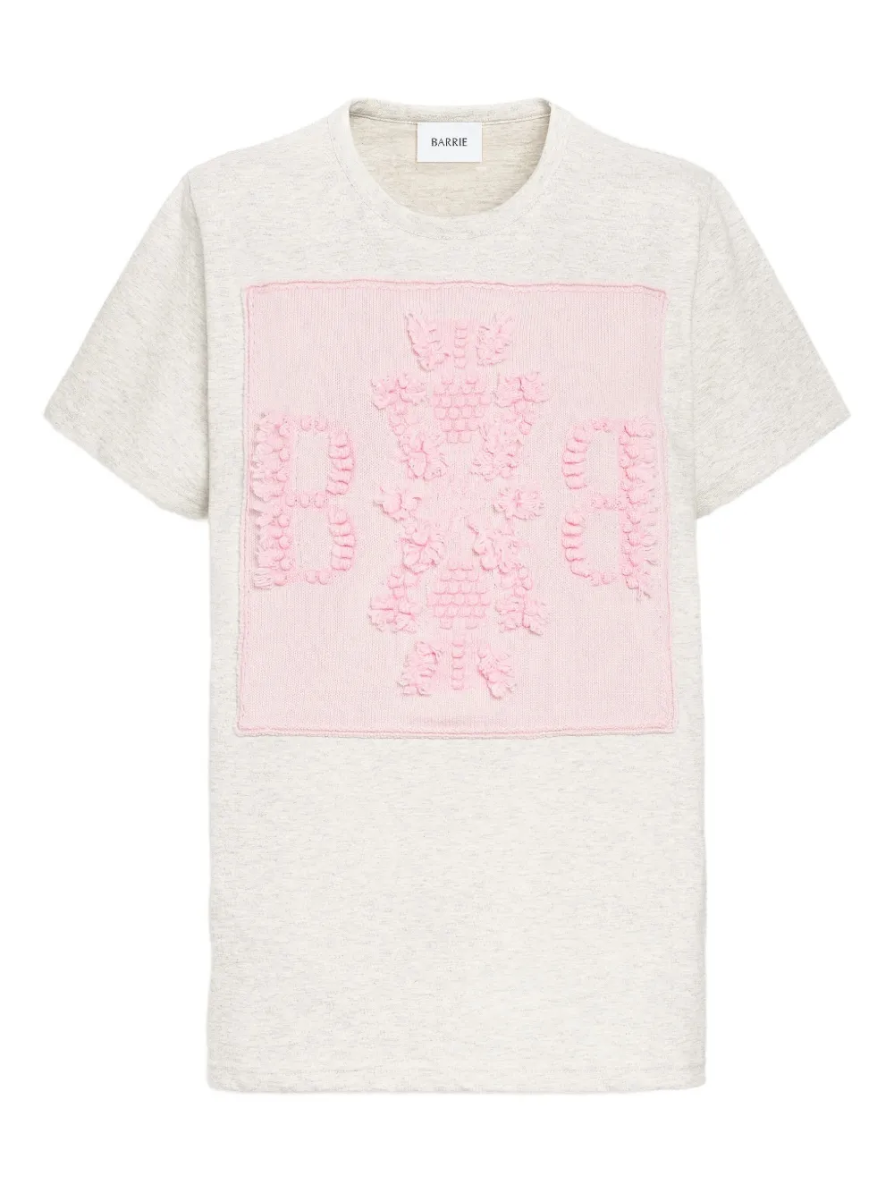 Barrie playera con parche del logo | blanco | Image 1