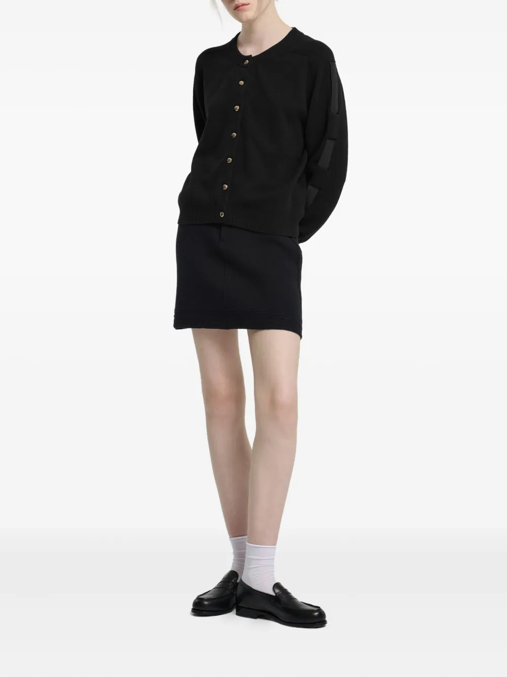 Barrie ribbon-detail cardigan | Cardigans | Image 2