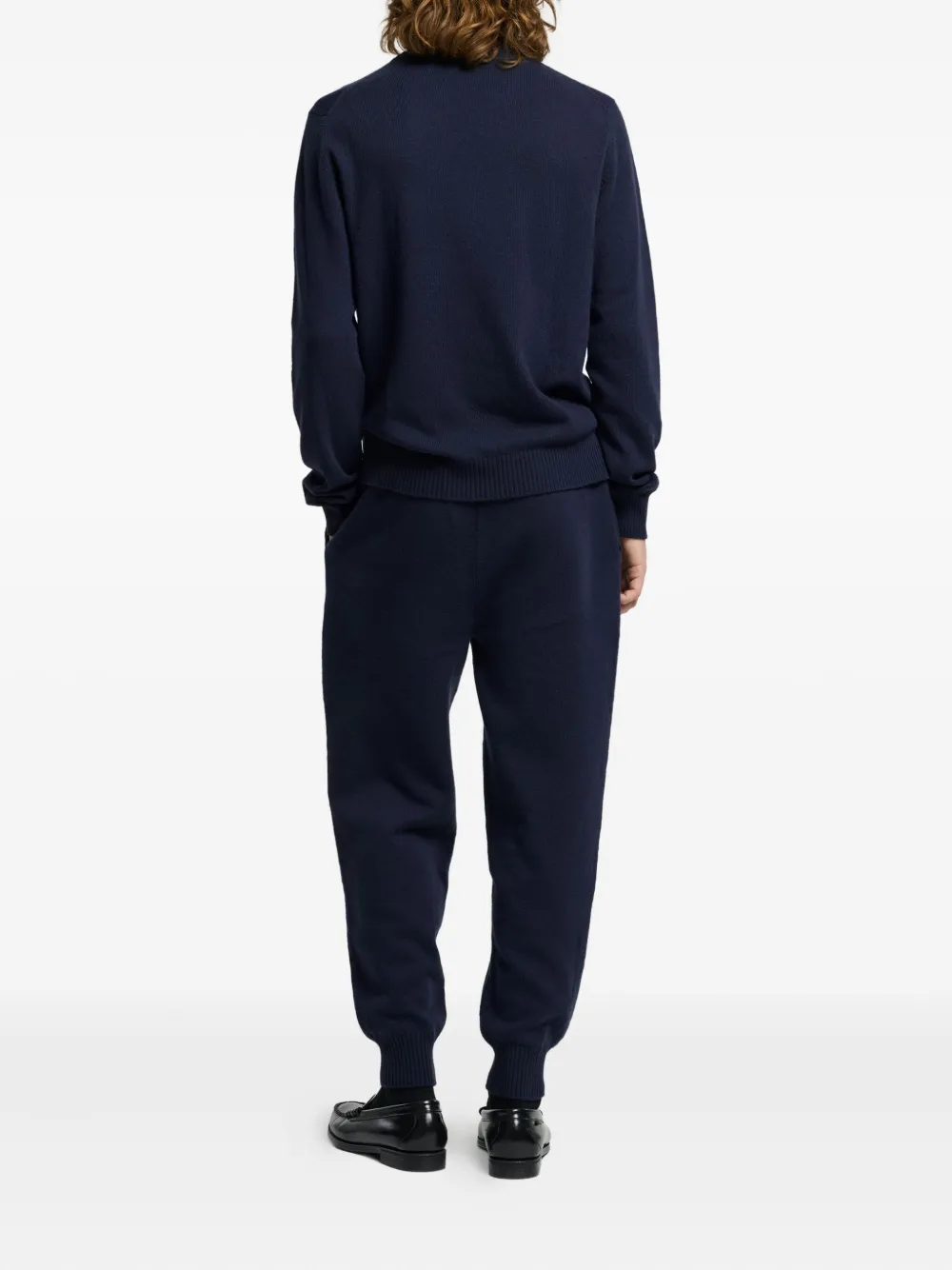 Barrie Trui met ronde hals Blauw