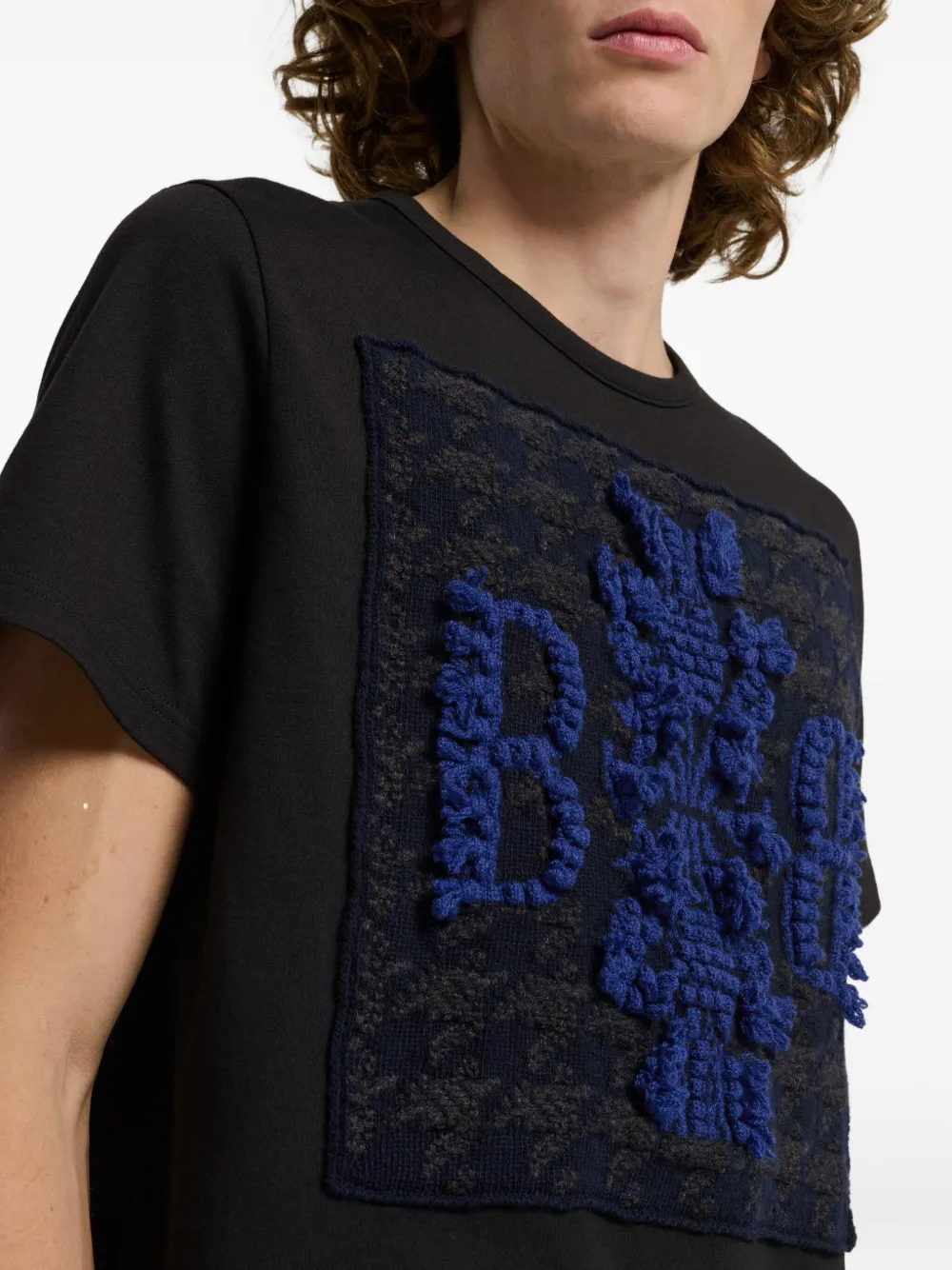Barrie Logo-patch T-shirt In Black