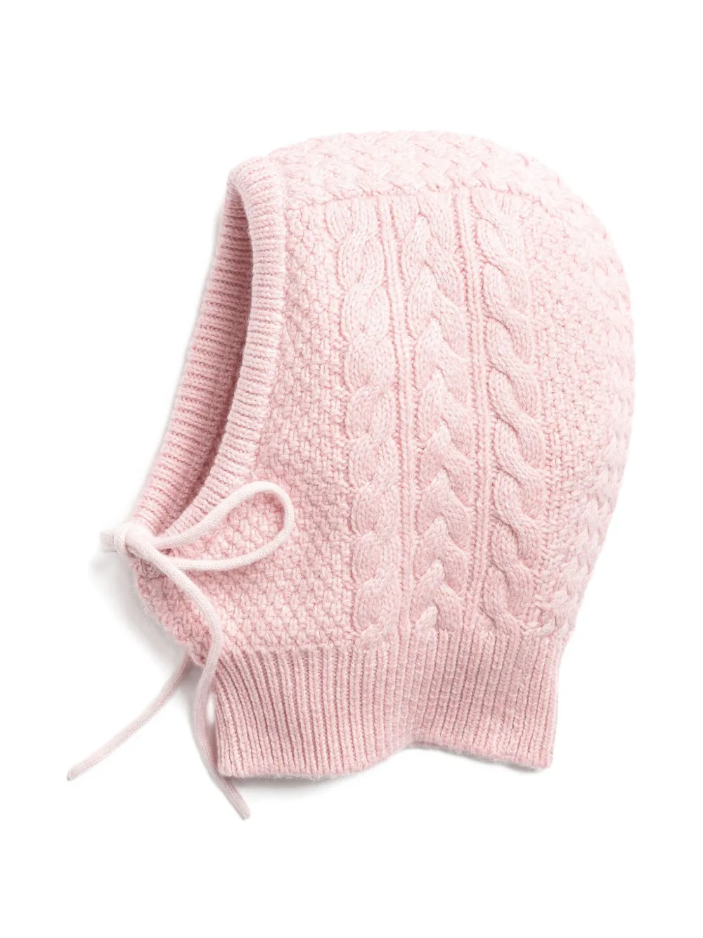 Barrie cashmere balaclava | Pink | Image 1