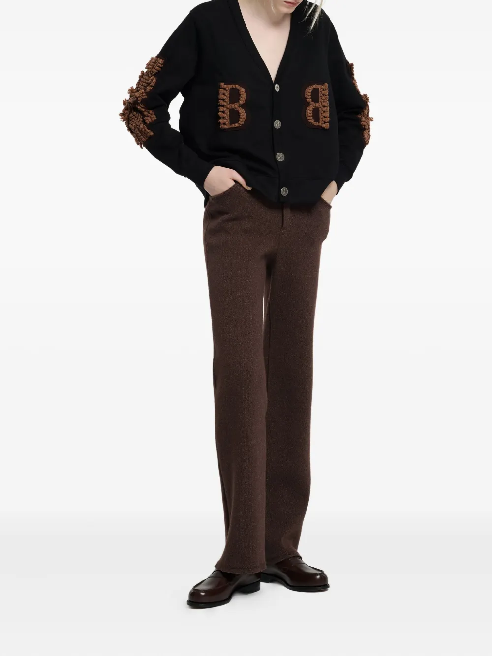 Barrie logo-embroidered cardigan | Cardigans | Image 2