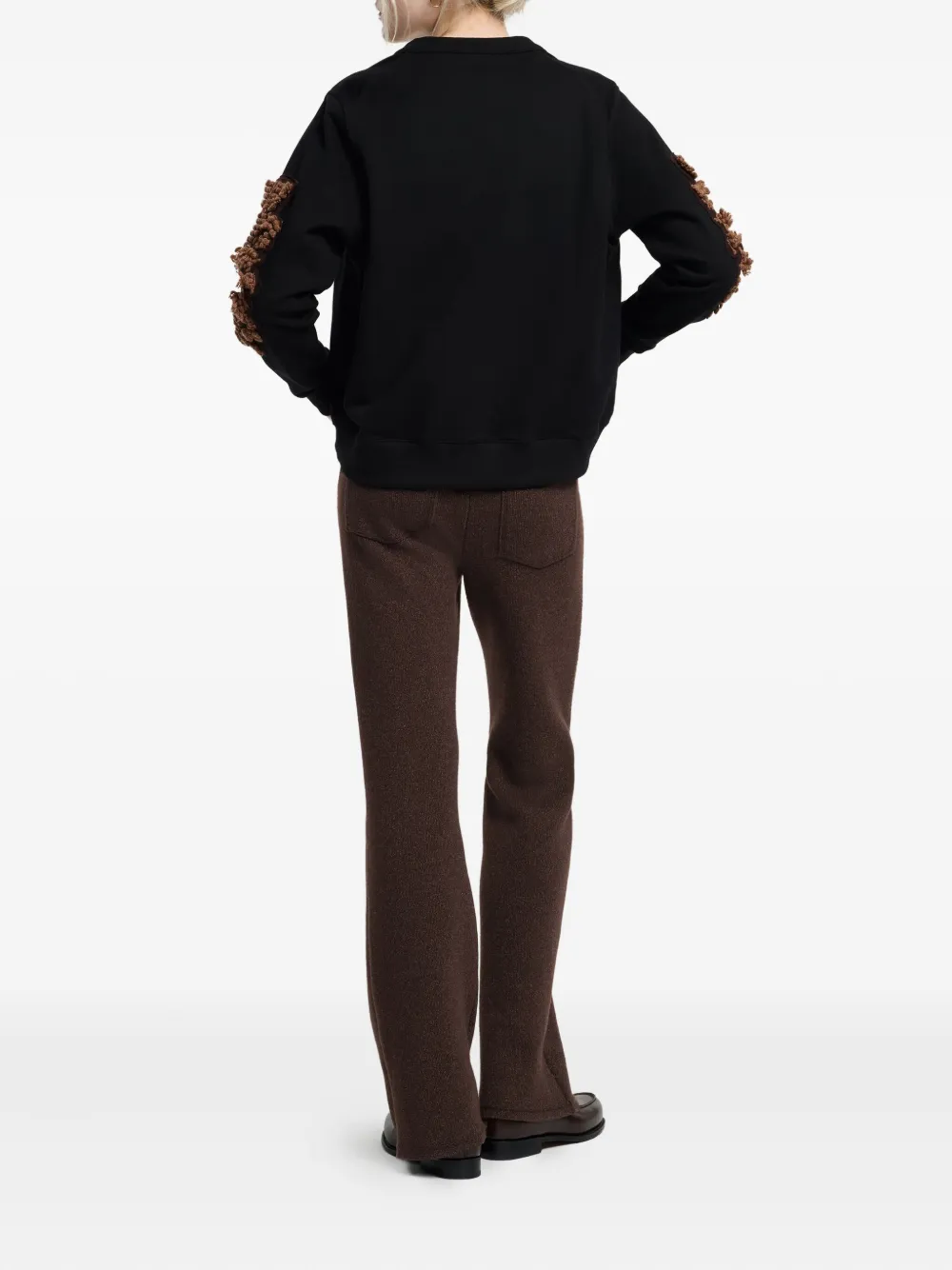 Barrie Vest met geborduurd logo Zwart