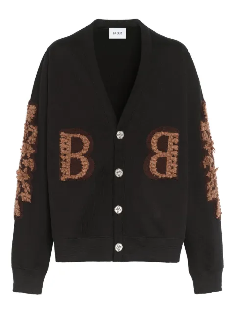 Barrie logo-embroidered cardigan