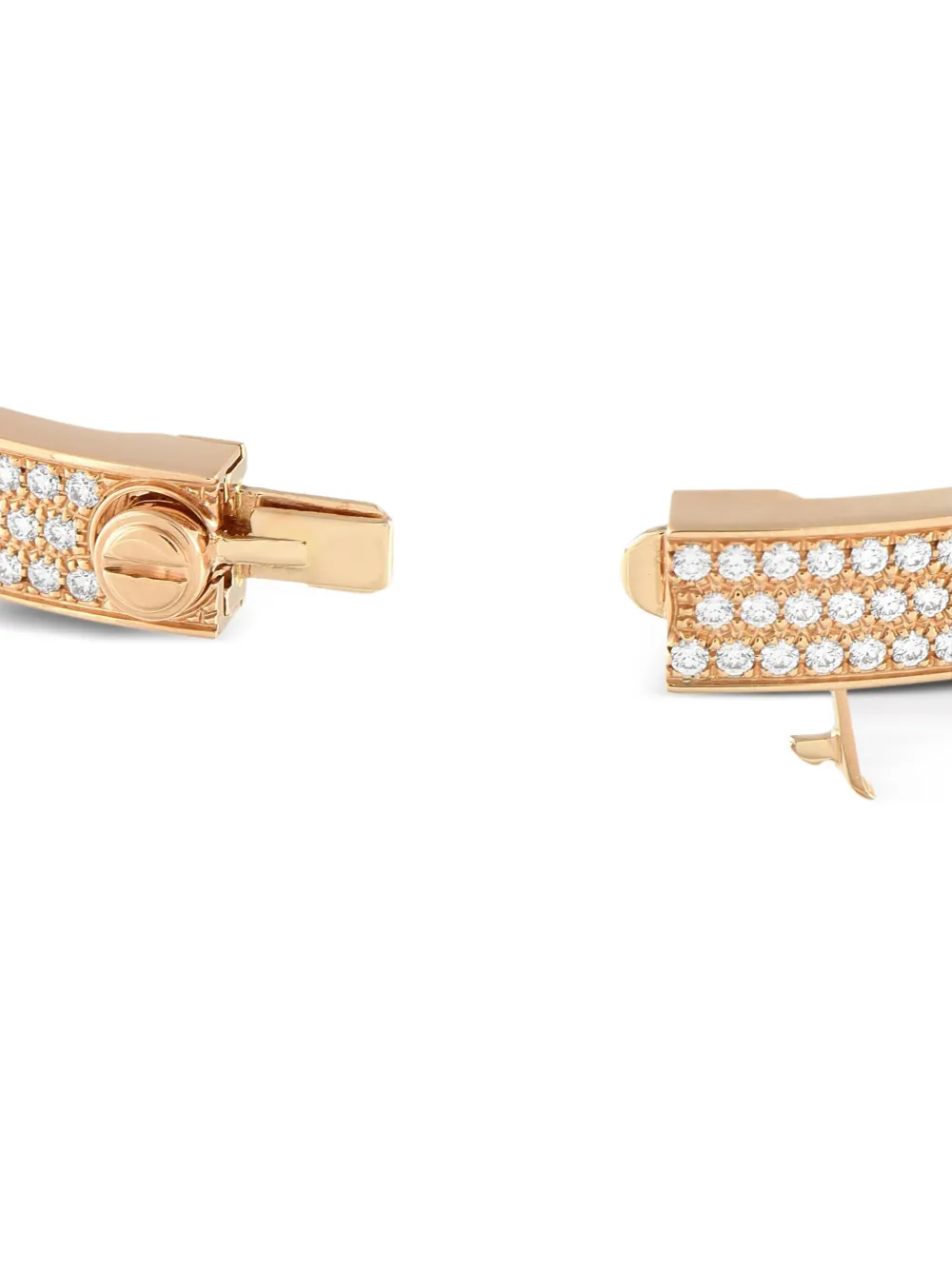 Cartier 18K rose gold Love diamond bracelet | Image 2
