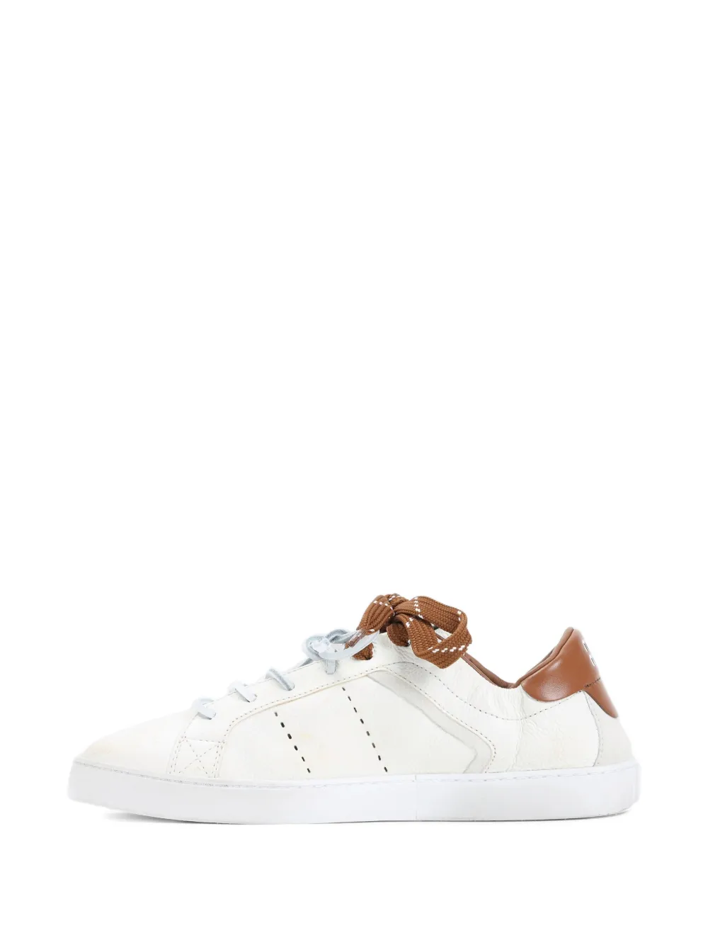 Miu Leren sneakers Wit