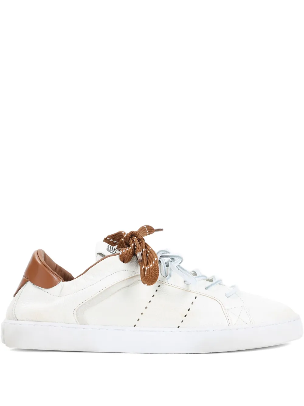 Miu Leren sneakers Wit