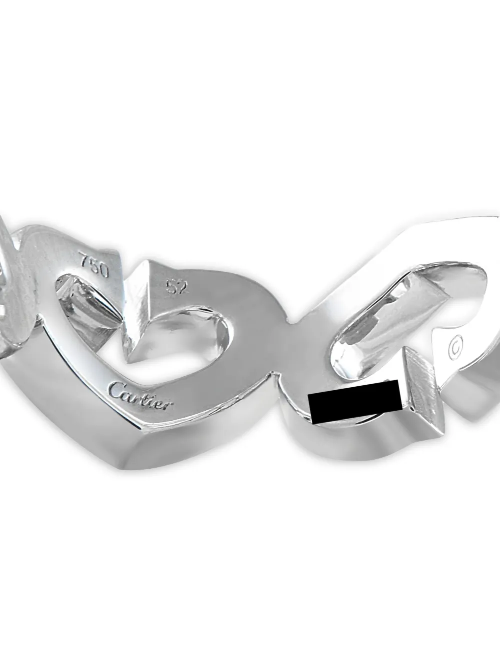 Cartier 18K white gold C de Cartier diamond ring | Image 2
