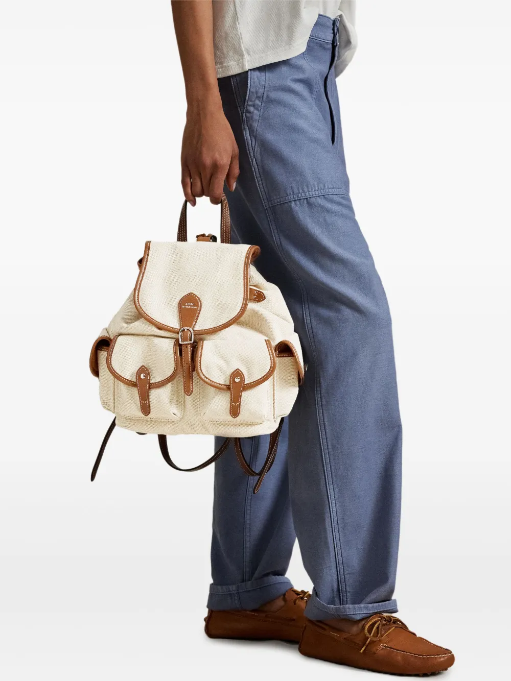 Polo Ralph Lauren Bellport rugzak - Beige