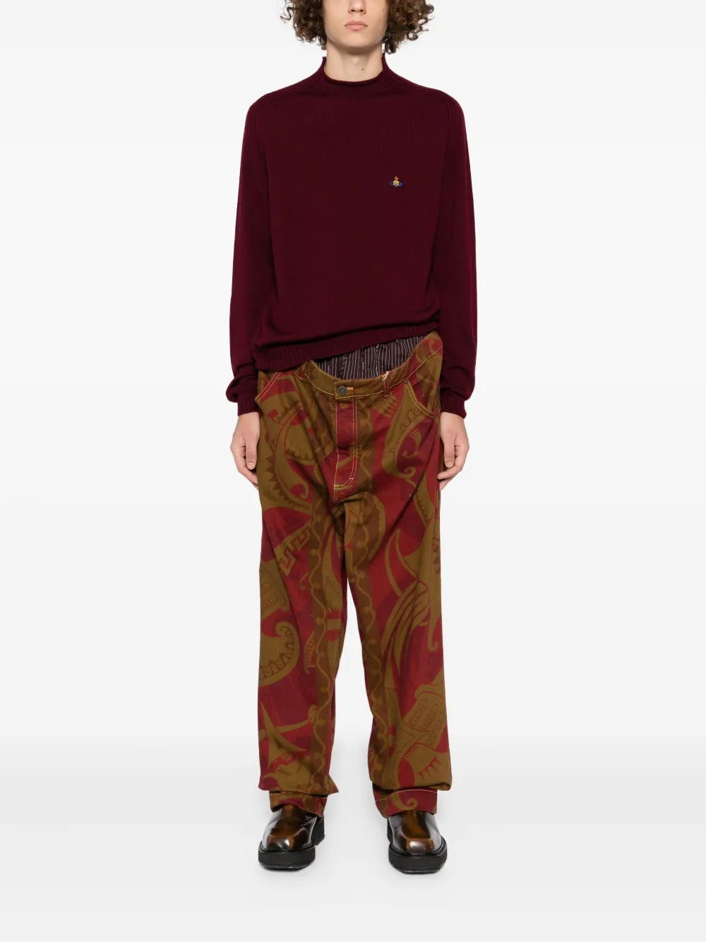 Vivienne Westwood Fisherman trui - Rood