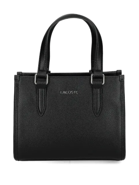 Lacoste logo motif tote bag