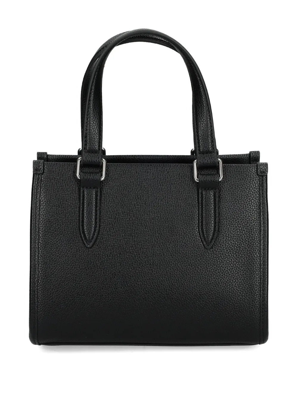 Lacoste Shopper met logopatroon - Zwart
