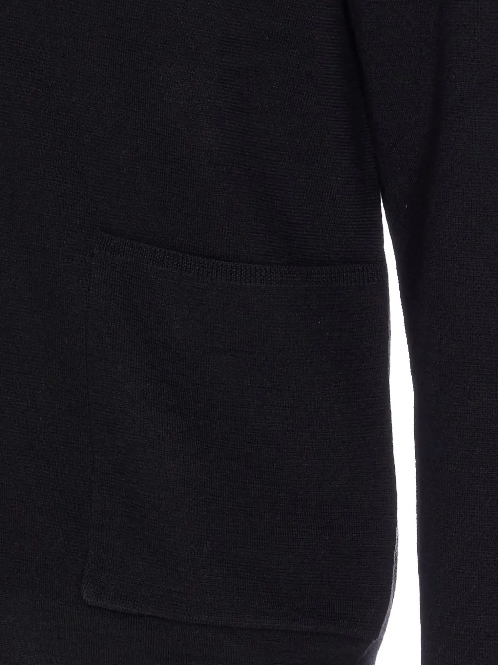  Hosio V-neck Cardigan - Black 