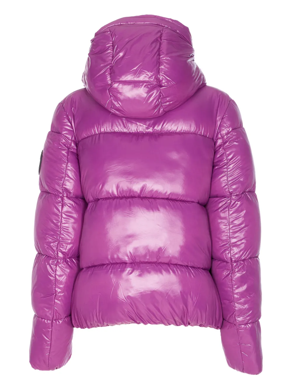 Save The Duck Padded Hooded Jacket In Purple