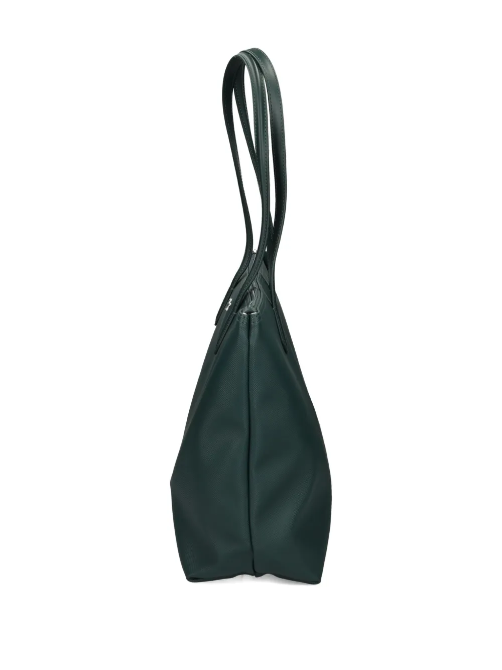 Lacoste L.12.12 Concept Logo Motif Tote Bag In Green