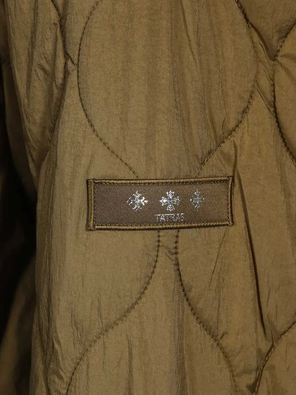  Tatras Quilted Panelled Jacket - Brown 