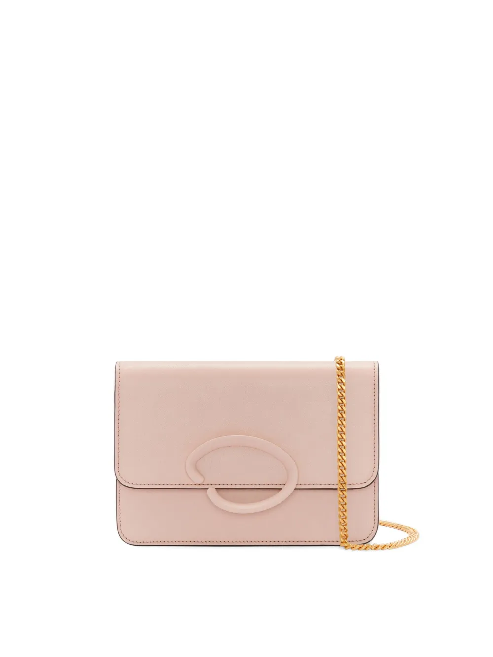 Oscar De La Renta Oval-frame Chain Bag In Pink