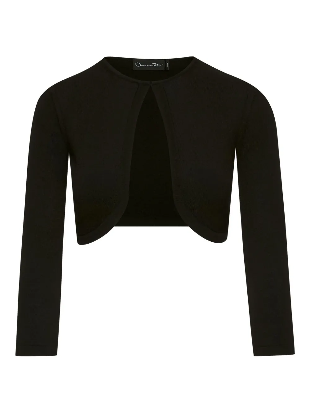 Oscar de la Renta round-neck bolero - ブラック Oscar de la Renta round-neck bolero - ブラック