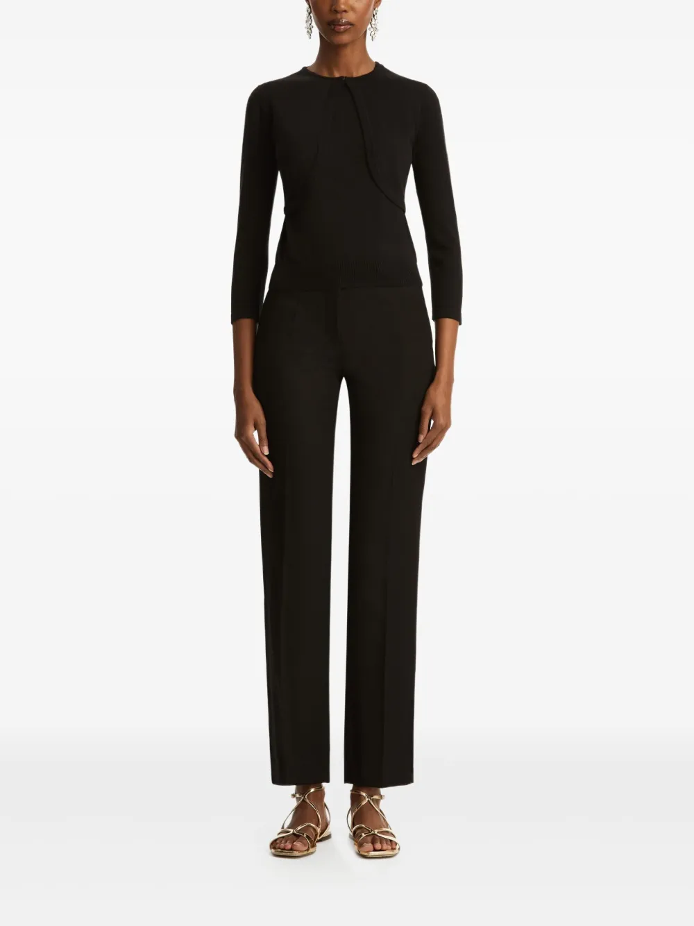 Oscar de la Renta round-neck bolero | Cardigans | Image 2