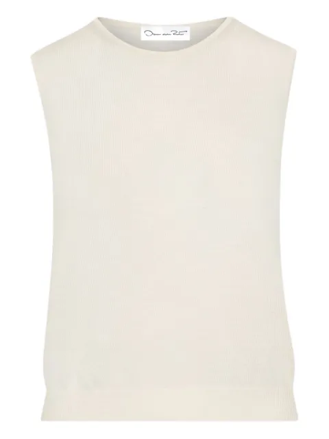 Oscar de la Renta sleeveless top