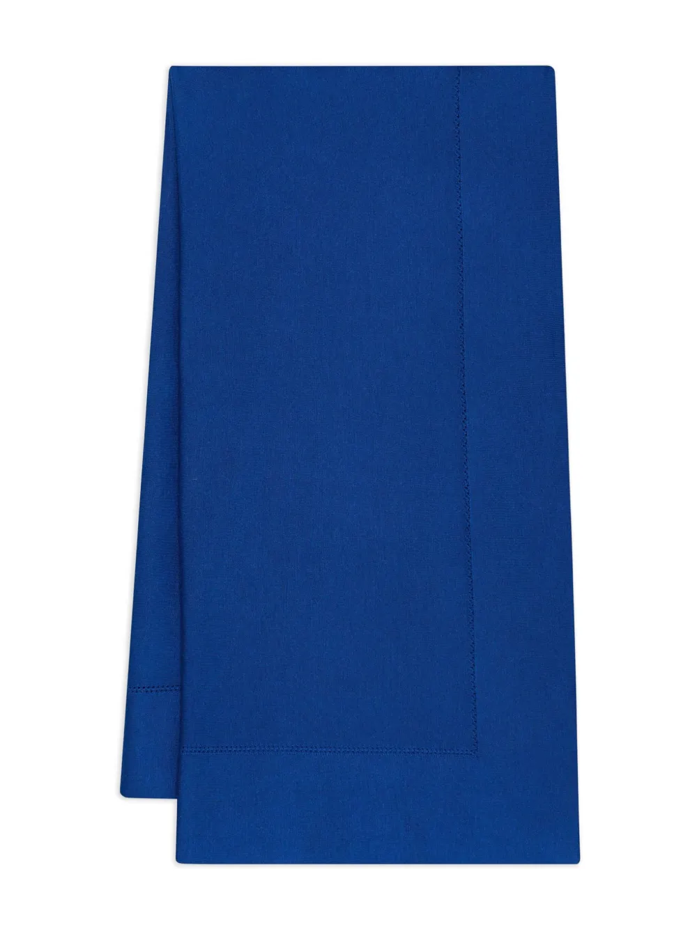 Oscar De La Renta Edge-stitched Shawl In Blue
