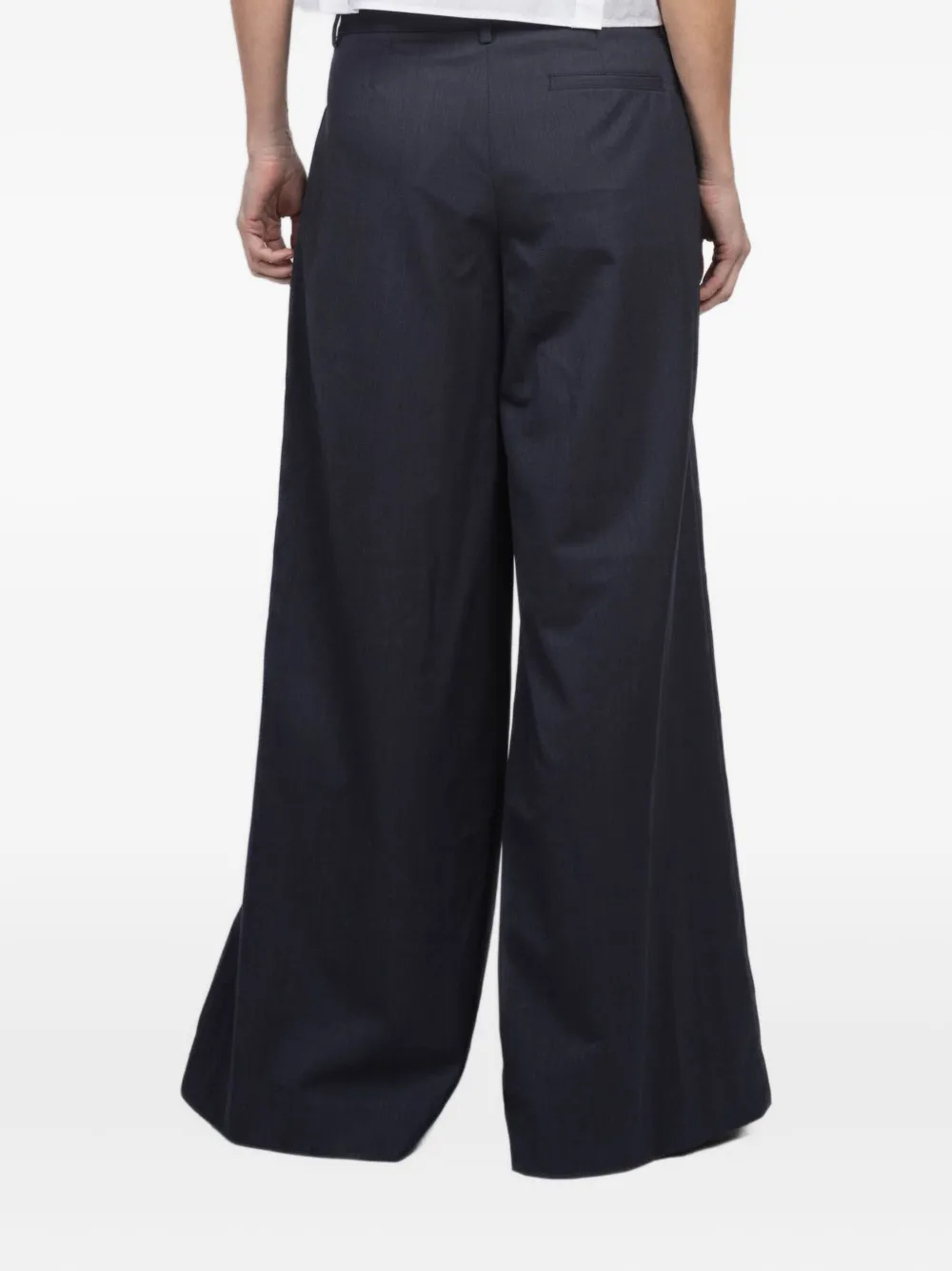 TWP New Didi geplooide broek Blauw