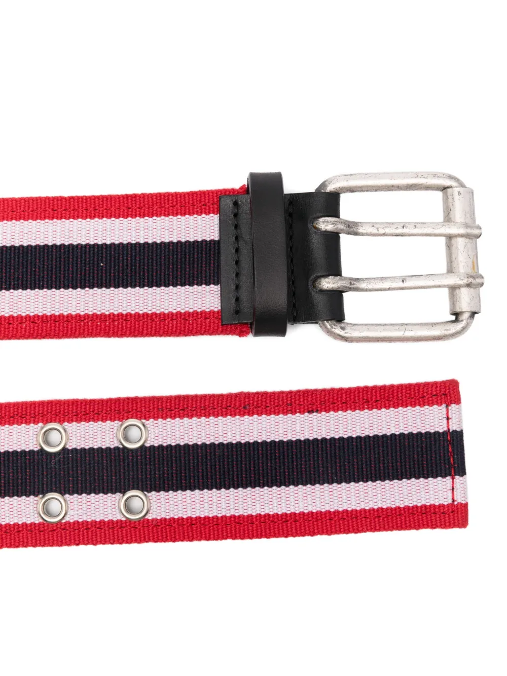 Romeo Gigli Pre-Owned 1990s striped belt | Image 2