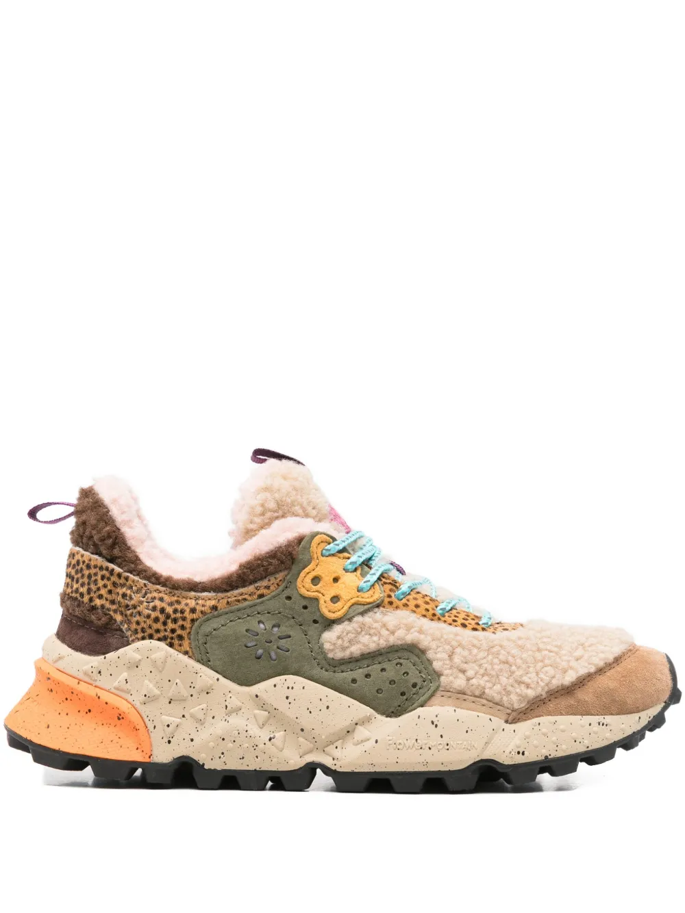 FLOWER MOUNTAIN Kotetsu sneakers Beige