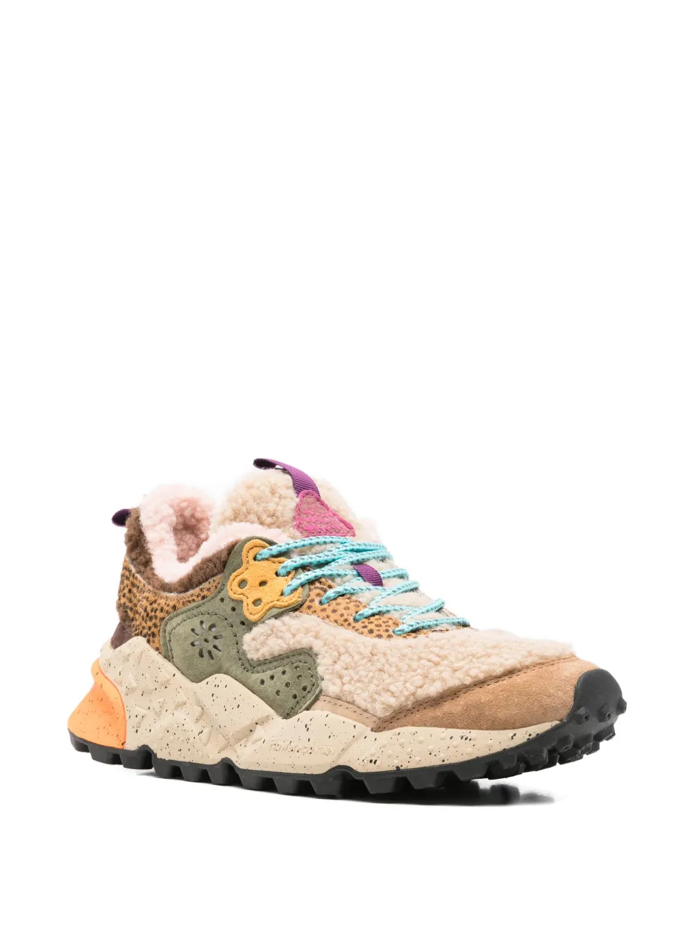 FLOWER MOUNTAIN Kotetsu sneakers Beige