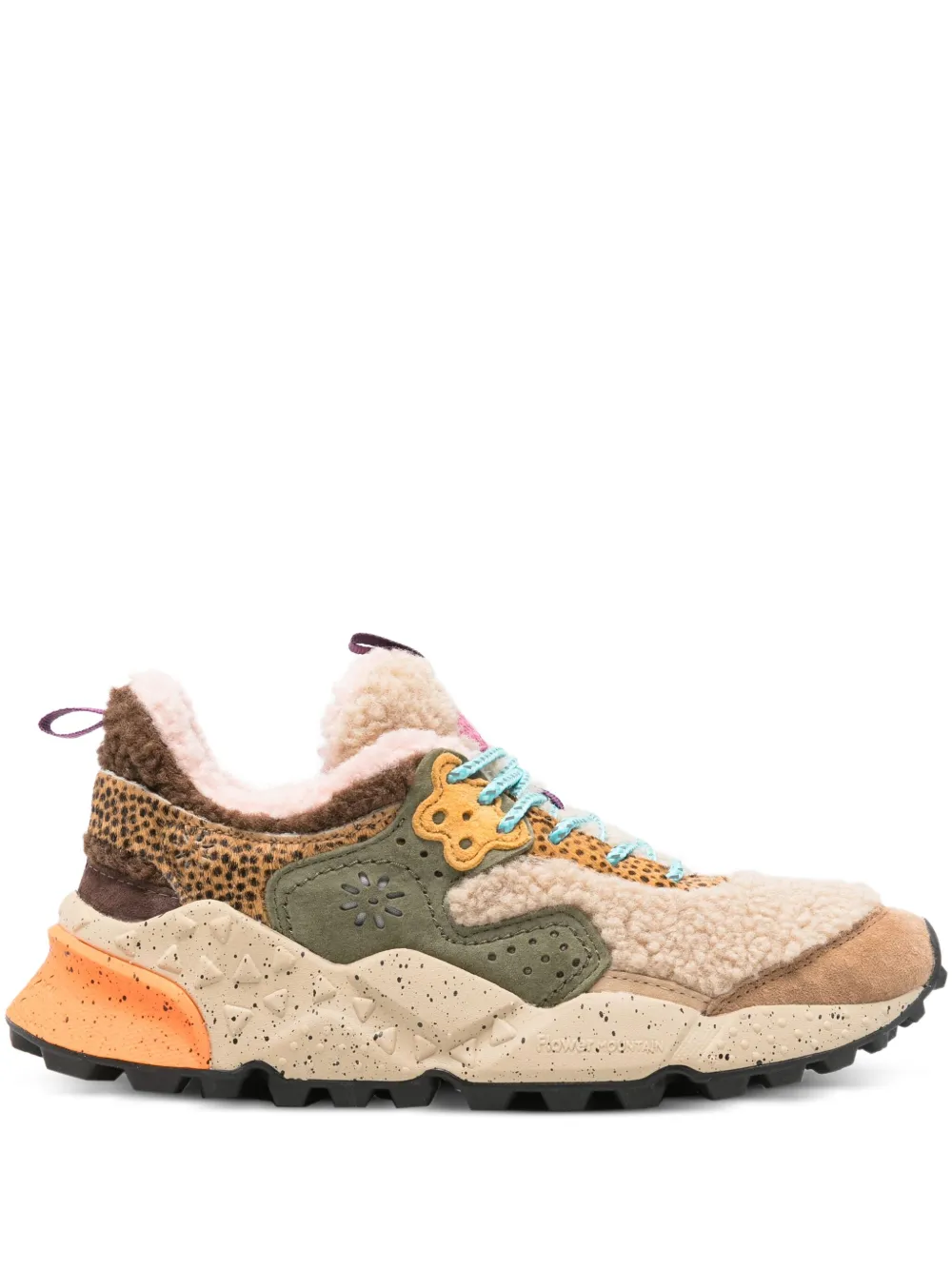 FLOWER MOUNTAIN Kotetsu sneakers Beige