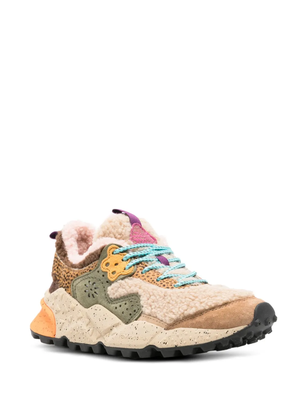 FLOWER MOUNTAIN Kotetsu sneakers Beige