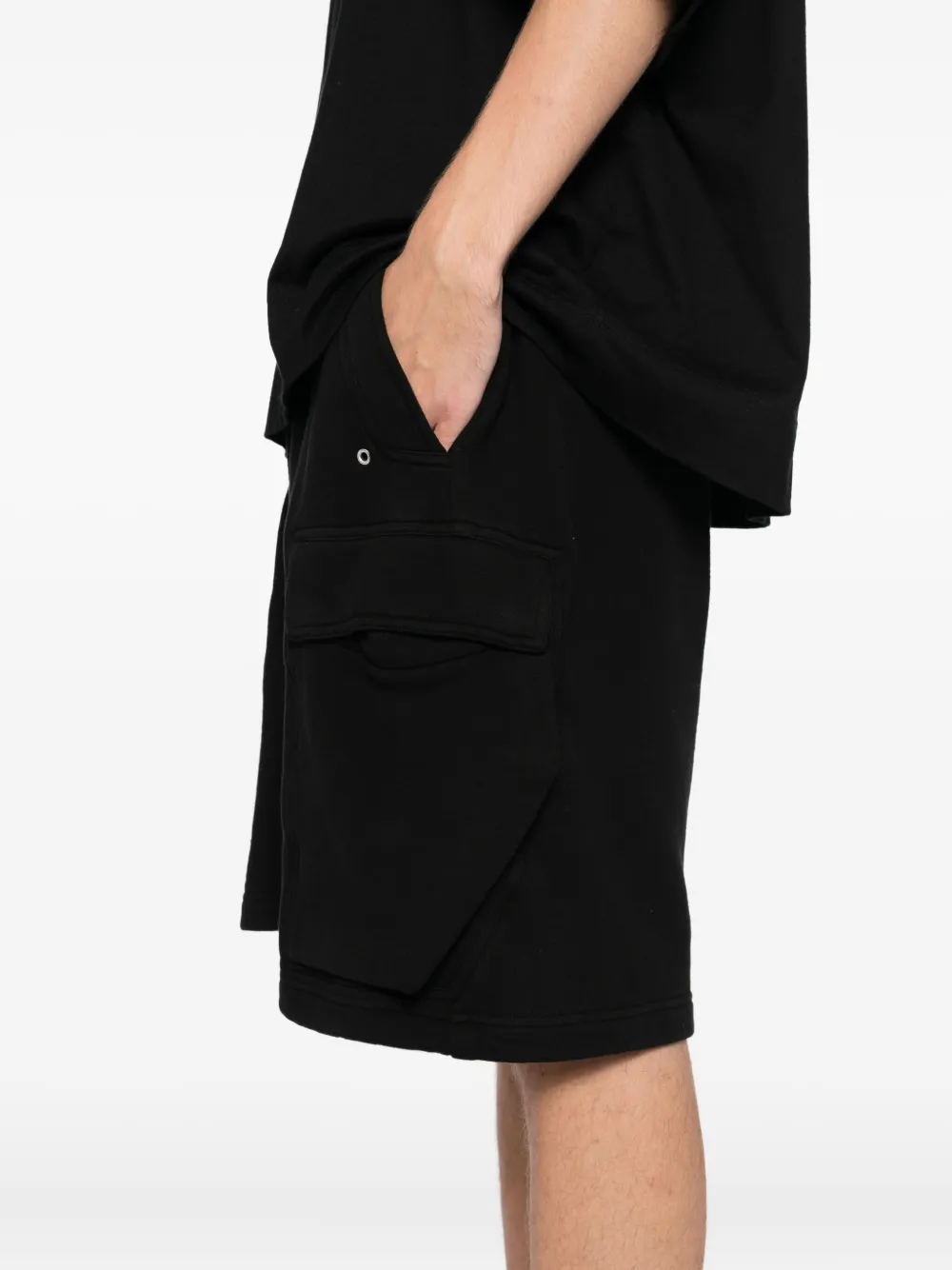 Rick Owens DRKSHDW Cargo shorts Zwart