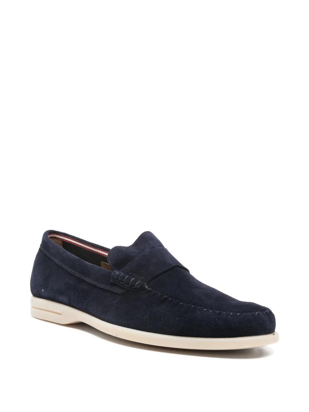 Bally Suède penny loafers - Blauw