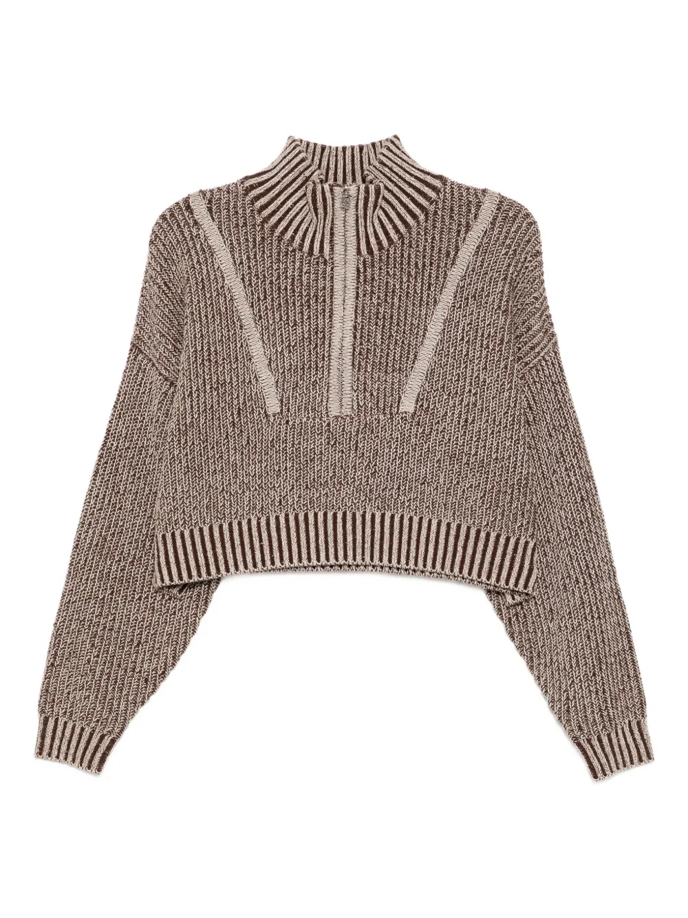 STAUD top Hampton corto | marrón | Image 1