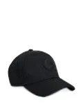 Fusalp quilted logo-plaque baseball cap - Black