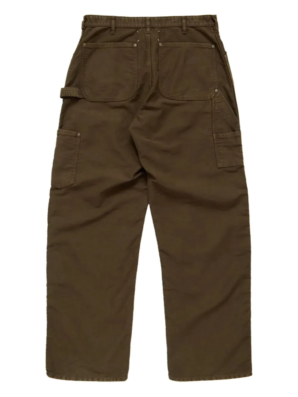 Maison Margiela wide-leg trousers - Bruin