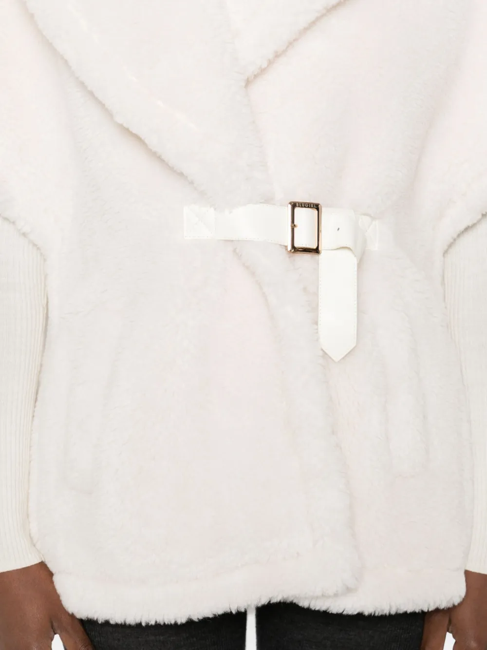 Blugirl Notched-lapels Jacket In White