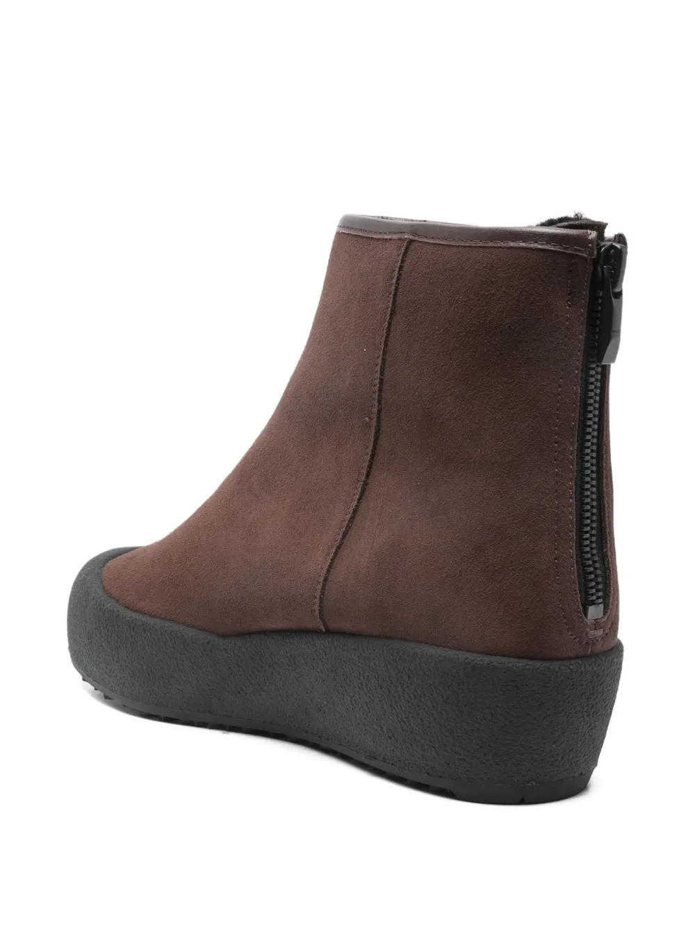 Bally Suède enkellaarzen Bruin