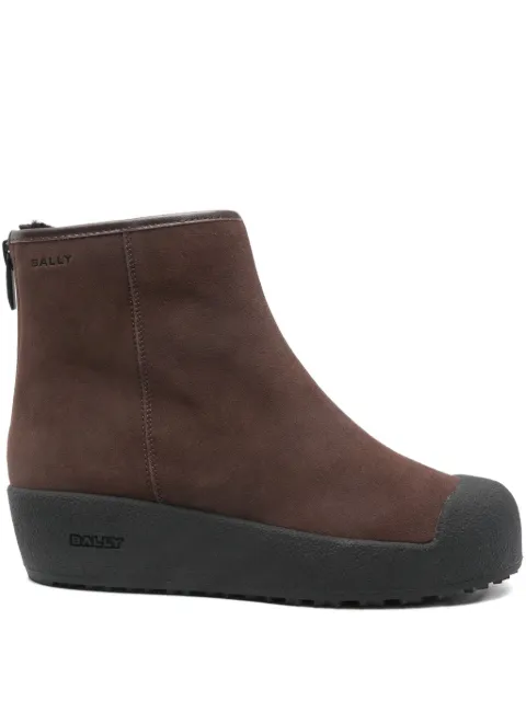 Bally suede ankle boots