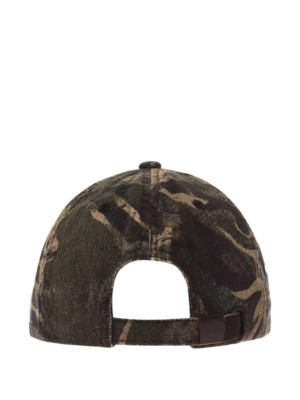 Just Cavalli camouflage-print baseball cap - Groen