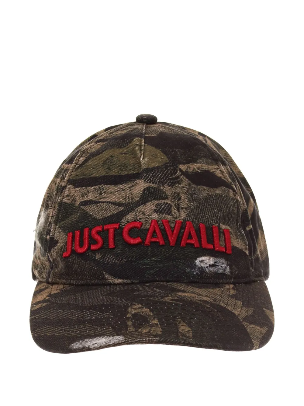 Just Cavalli camouflage-print baseball cap - グリーン Just Cavalli camouflage-print baseball cap - グリーン