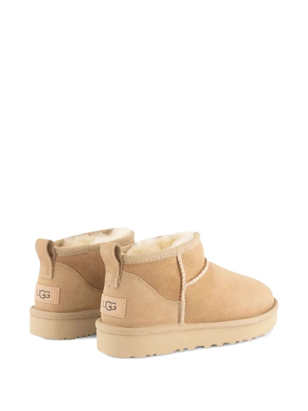 UGG Ultra Mini laarzen met logopatch Beige