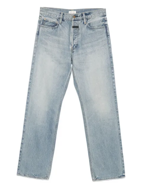 Fear Of God logo-patch jeans