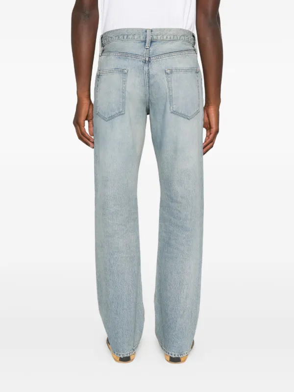 Fear Of God logo-patch Jeans | Blue | FARFETCH IN